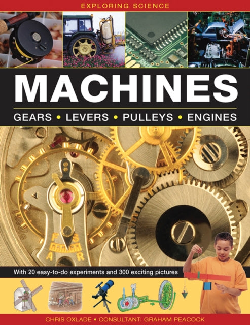 Book cover of: Exploring Science: Machines. By: Chris Oxlade