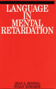Book cover of: Language in Mental Retardation. By: Jean-Adolphe, PhD Rondal