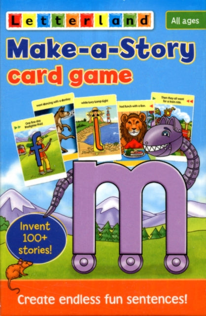 Book cover of: Make-a-Story Card Game. By: Lyn Wendon
