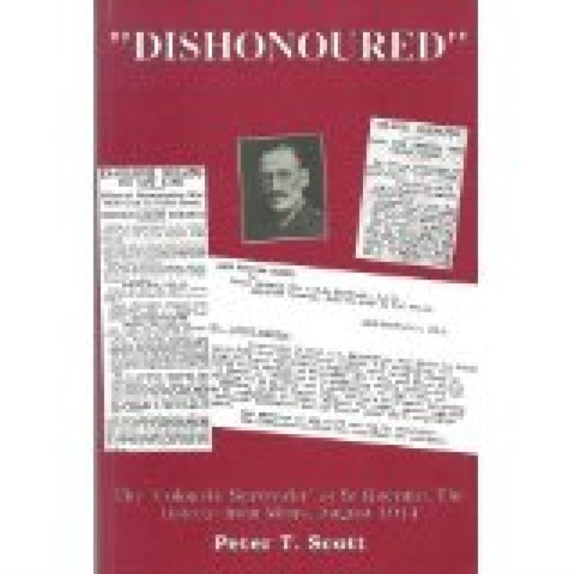 Book cover of: Dishonoured. By: Peter T. Scott
