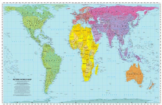 Book cover of: Peters World Map
