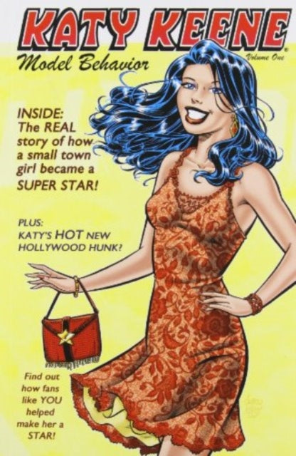 Book cover of: Katy Keene: Model Behavior. By: Andrew Pepoy