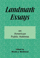 Book cover of: Landmark Essays on American Public Address. By: Martin Medhurst
