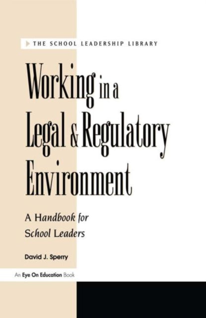 Book cover of: Working in a Legal & Regulatory Environment