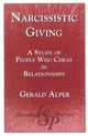 Book cover of: Narcissistic Giving. By: Gerald Alper