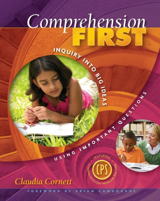 Book cover of: Comprehension First. By: Claudia E. Cornett