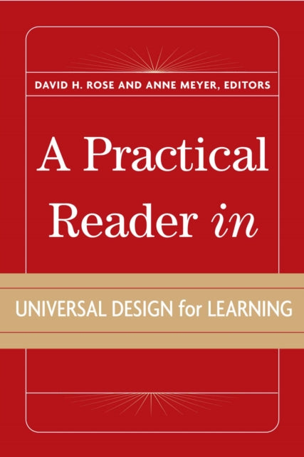 Book cover of: Practical Reader in Universal Design for Learning
