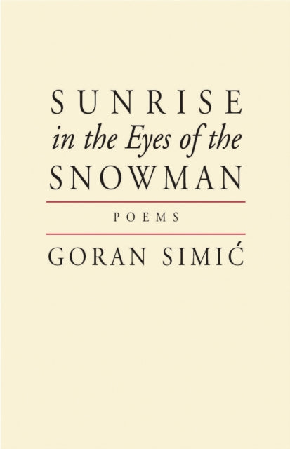 Book cover of: Sunrise in the Eyes of the Snowman
