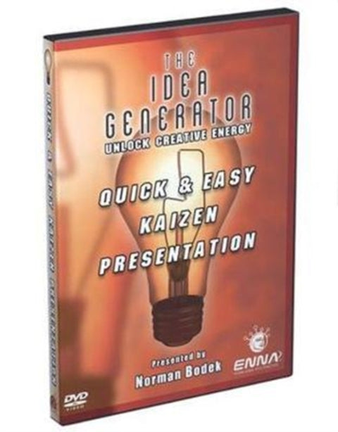 Quick and Easy Kaizen Video DVD