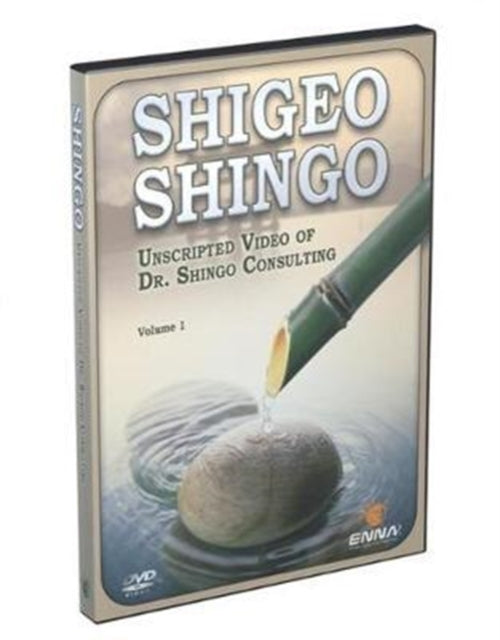 Book cover of: Shigeo Shingo: Unscripted Video of Dr. Shingo Consulting. By: Enna