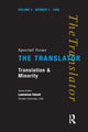 Book cover of: Translation and Minority. By: Lawrence Venuti
