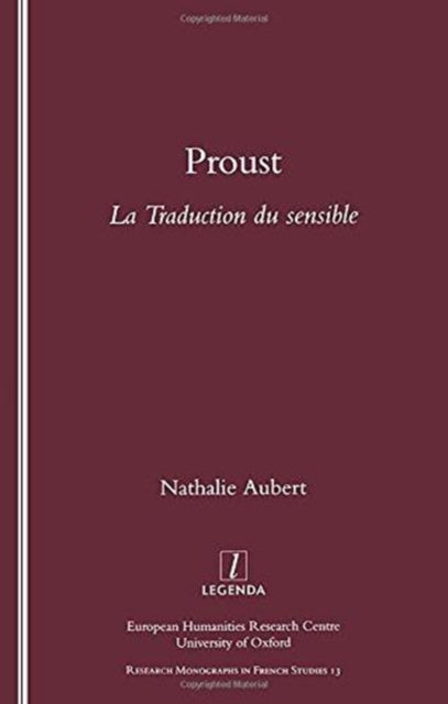 Book cover of: Proust. By: Nathalie Aubert