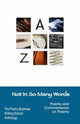 Book cover of: Not in So Many Words. By: Peter Sansom