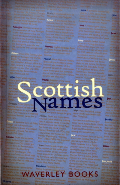 Book cover of: Scottish Names