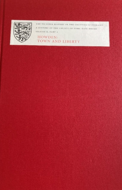 Book cover of: A History of the County of York: East Riding. By: David Crouch