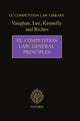 Book cover of: EU Competition Law: General Principles. By: David Vaughan