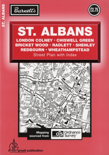Book cover of: St Albans Street Plan