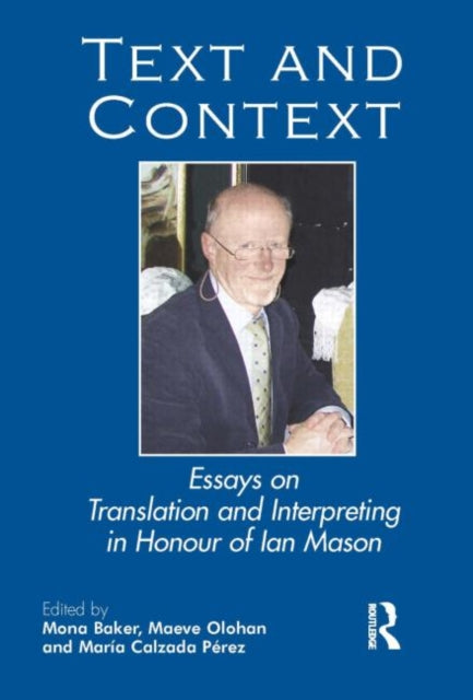 Book cover of: Text and Context. By: منى بيكر