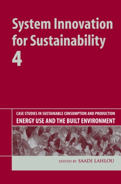 Book cover of: System Innovation for Sustainability 4