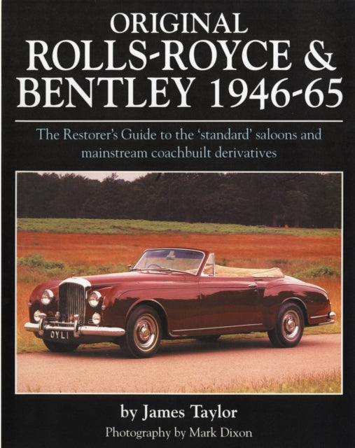 Originaal Rolls Royce ja Bentley