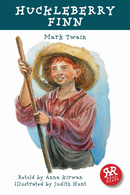 Book cover of: Huckleberry Finn. By: Mark Twain