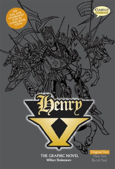 Book cover of: Henry V The Graphic Novel. By: William Shakespeare