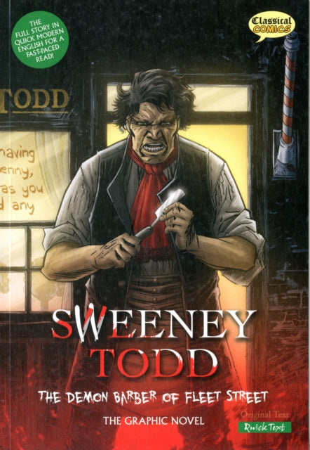 Sweeney Toddi graafiline romaan Kiirtekst