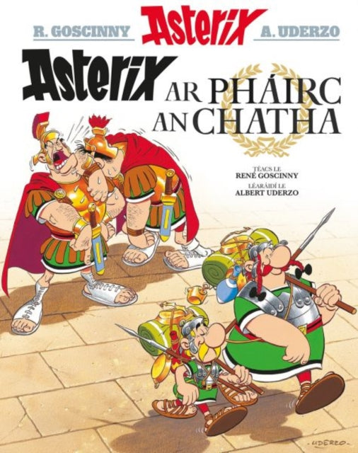 Book cover of: Asterix ar Phairc an Chatha (Irish)