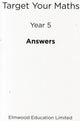 Book cover of: Target Your Maths Year 5 Answer Book