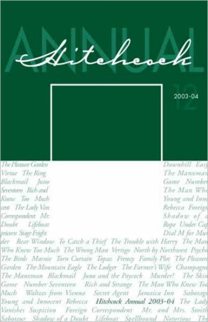 Book cover of: Hitchcock Annual – Volume 12