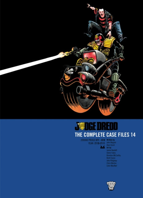 Book cover of: Judge Dredd: The Complete Case Files 14