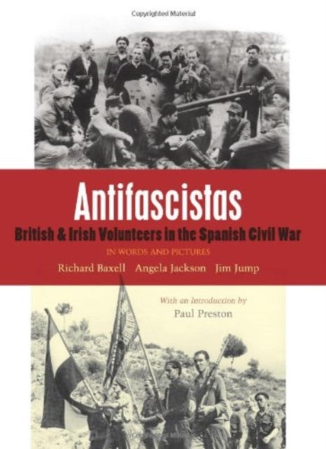 Book cover of: Antifascistas. By: Jackson BAXELL