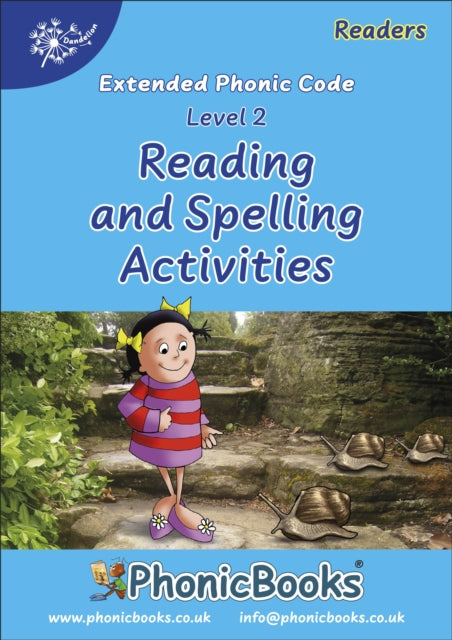 Book cover of: Phonic Books Dandelion Readers Reading and Spelling Activities Vowel Spellings Level 2. By: Phonic Books