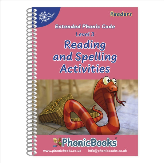 Book cover of: Phonic Books Dandelion Readers Reading and Spelling Activities Vowel Spellings Level 3. By: Phonic Books