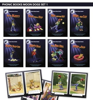 Phonic Books Moon Dogs Set 1, Sounds of the alphabet