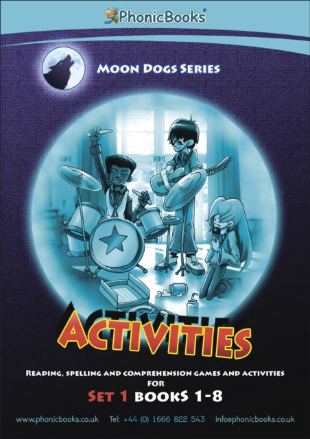 Book cover of: Phonic Books Moon Dogs Set 1 Activities. By: Phonic Books