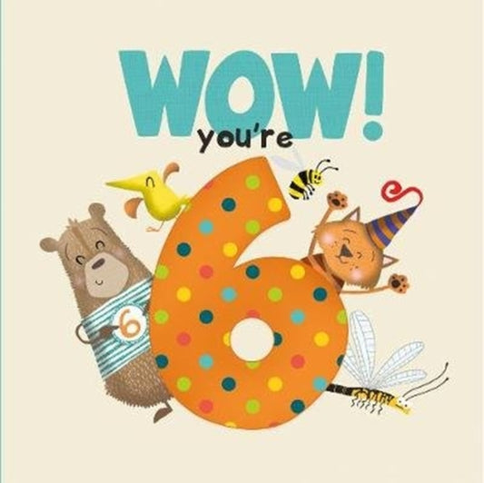 WOW! You're Six birthday book 9781907860416 Lucy Tapper