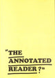 Book cover of: ANNOTATED READER. By: Ryan Gander