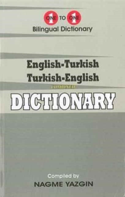 Book cover of: English-Turkish & Turkish-English One-to-One Dictionary (Exam-Suitable)