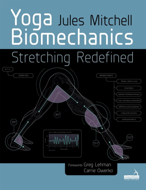Book cover of: Yoga Biomechanics. By: Jules Mitchell