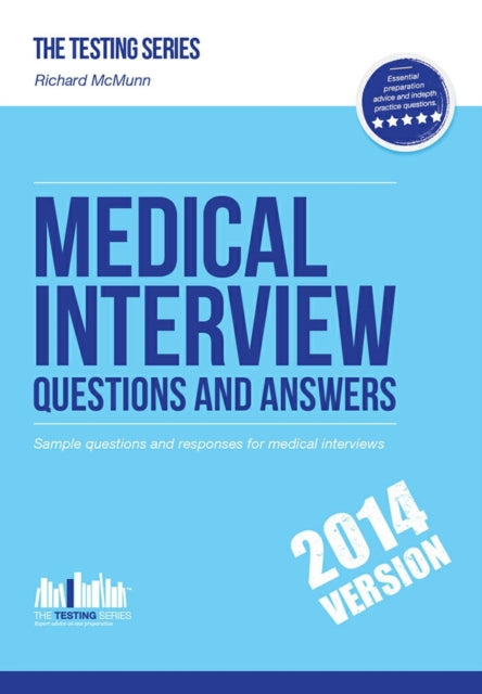 Book cover of: Medical Interview Questions and Answers. By: Richard McMunn