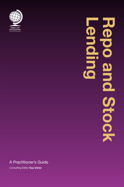Book cover of: Repo and Stock Lending. By: Guy Usher