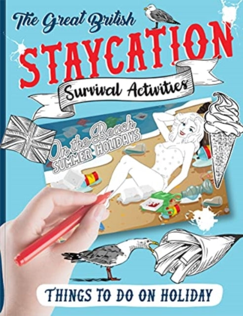 Book cover of: Staycation Survival Activity Book
