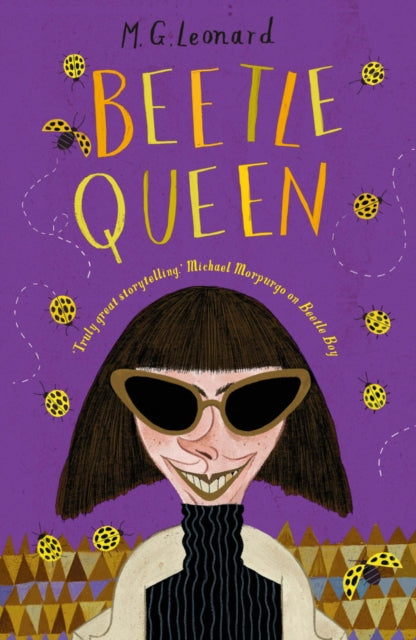 Book cover of: Beetle Queen. By: M.G. Leonard