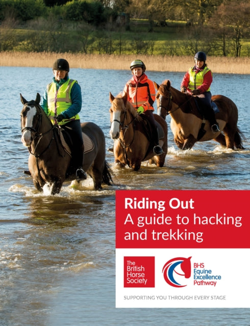 Book cover of: BHS Riding Out. By: The British Horse Society