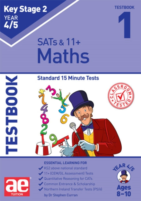 Book cover of: KS2 Maths Year 4/5 Testbook 1