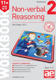 Book cover of: 11+ Non-verbal Reasoning Year 5-7 Workbook 2