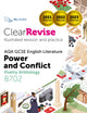 Book cover of: ClearRevise AQA GCSE English Literature: Power and conflict