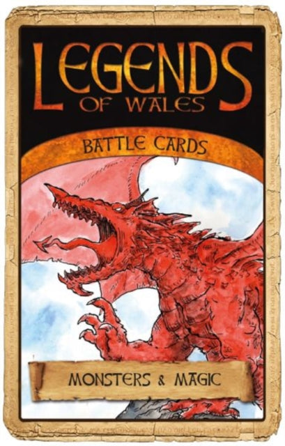 Book cover of: Legends of Wales Battle Cards: Monsters and Magic