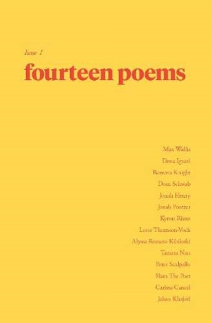 Book cover of: Fourteen Poems: Issue One
